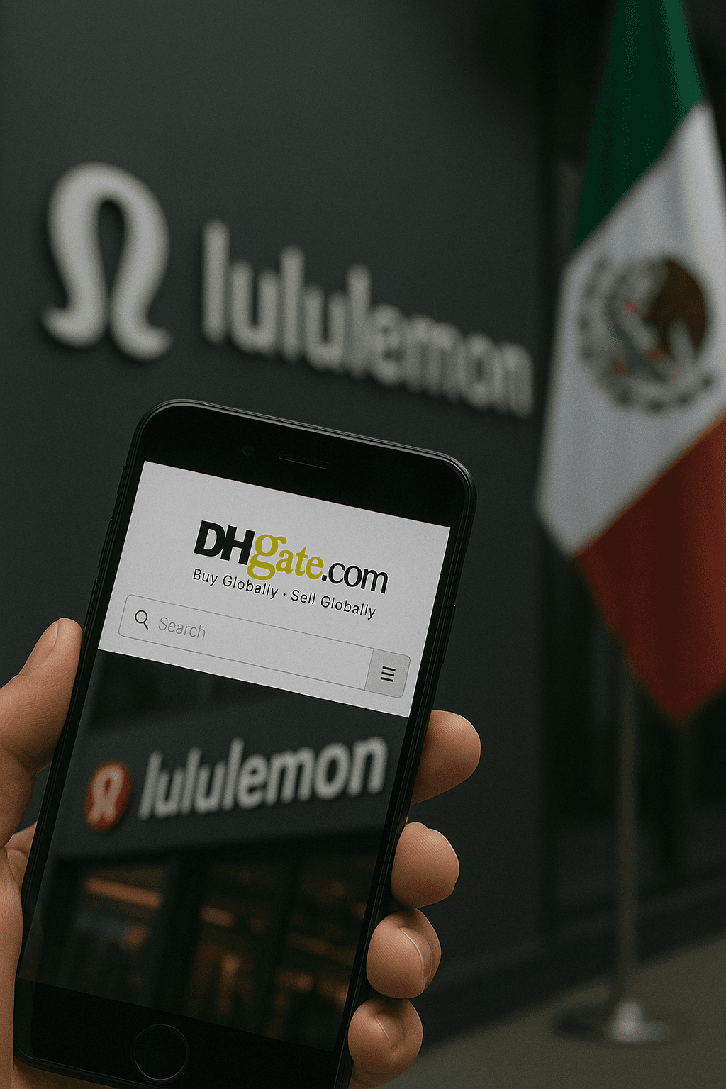 Image about <p>En medio de la <strong>guerra </strong>comercial entre <strong>Estados Unidos</strong> y <strong>China</strong>, plataformas como <strong>DHgate </strong>han ganado <strong>popularidad </strong>al ofrecer productos de <u>marcas reconocidas</u>, como <em>Lululemon</em>, a <strong>precios </strong>significativamente más <strong>bajos. Sin</strong> embargo, esta <u>tendencia </u>ha generado <strong>controversia </strong>y <u>debate </u>sobre la <strong>autenticidad </strong>y <em>seguridad </em>de estos <u>productos</u>.</p>