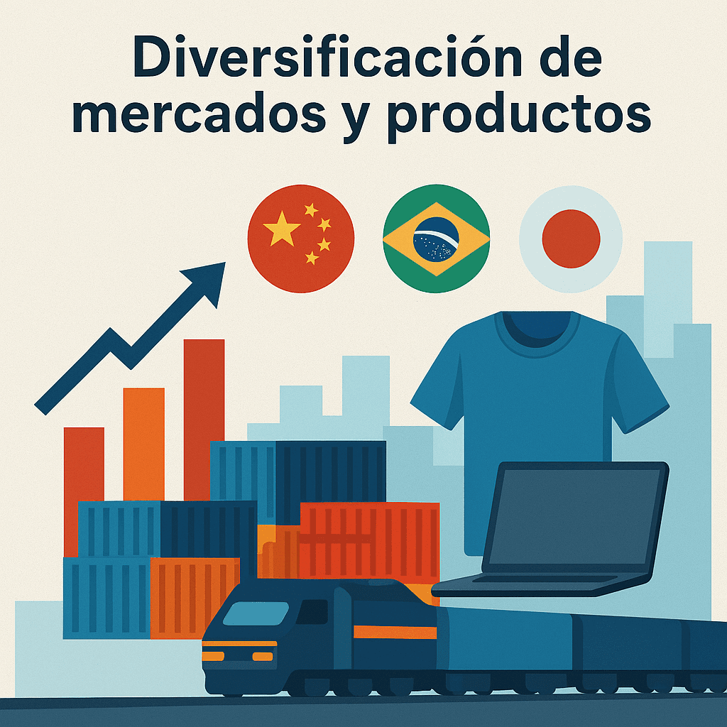 Diversificación de mercados y productos